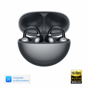 Casti audio Open-Ear Huawei FreeClip, Wireless, Bluetooth, Black