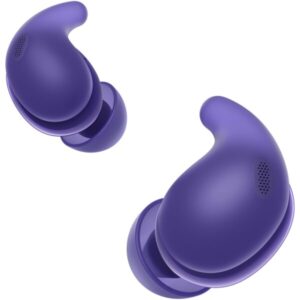Casti In-Ear Sony LinkBuds Fit WF-LS910NV, True Wireless, Noise Cancelling, Bluetooth, Multipoint, Microfon, Fast Pair, IPX4, Autonomie 21 ore, Violet
