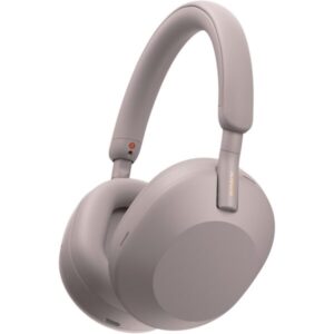 Casti Over the Ear Sony WH-1000XM5P, Wireless, Bluetooth, Noise cancelling, Autonomie 30 ore, Microfon, Alexa si Google Assistant, Smoky Pink