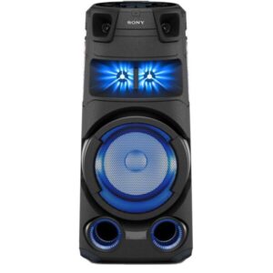 Sistem audio High Power SONY MHC-V73D, Hi-Fi, Jet Bass Booster, Party music, Party lights, Dj Effects, Bluetooth, NFC, LDAC, USB, DVD, HDMI, Negru