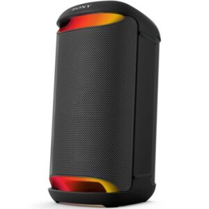 Sistem audio portabil Sony SRS-XV500, MEGA BASS, Bluetooth, LDAC, Wireless, IPX4, Party Connect, Karaoke, Iluminare LED, 25 ore autonomie, Negru