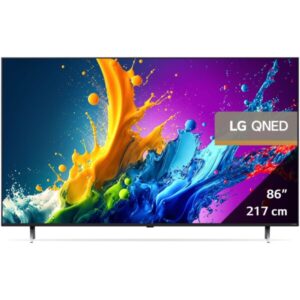 Televizor LG QNED 86QNED80T3A, 218 cm, Smart, 4K Ultra HD, Clasa E (Model 2024)